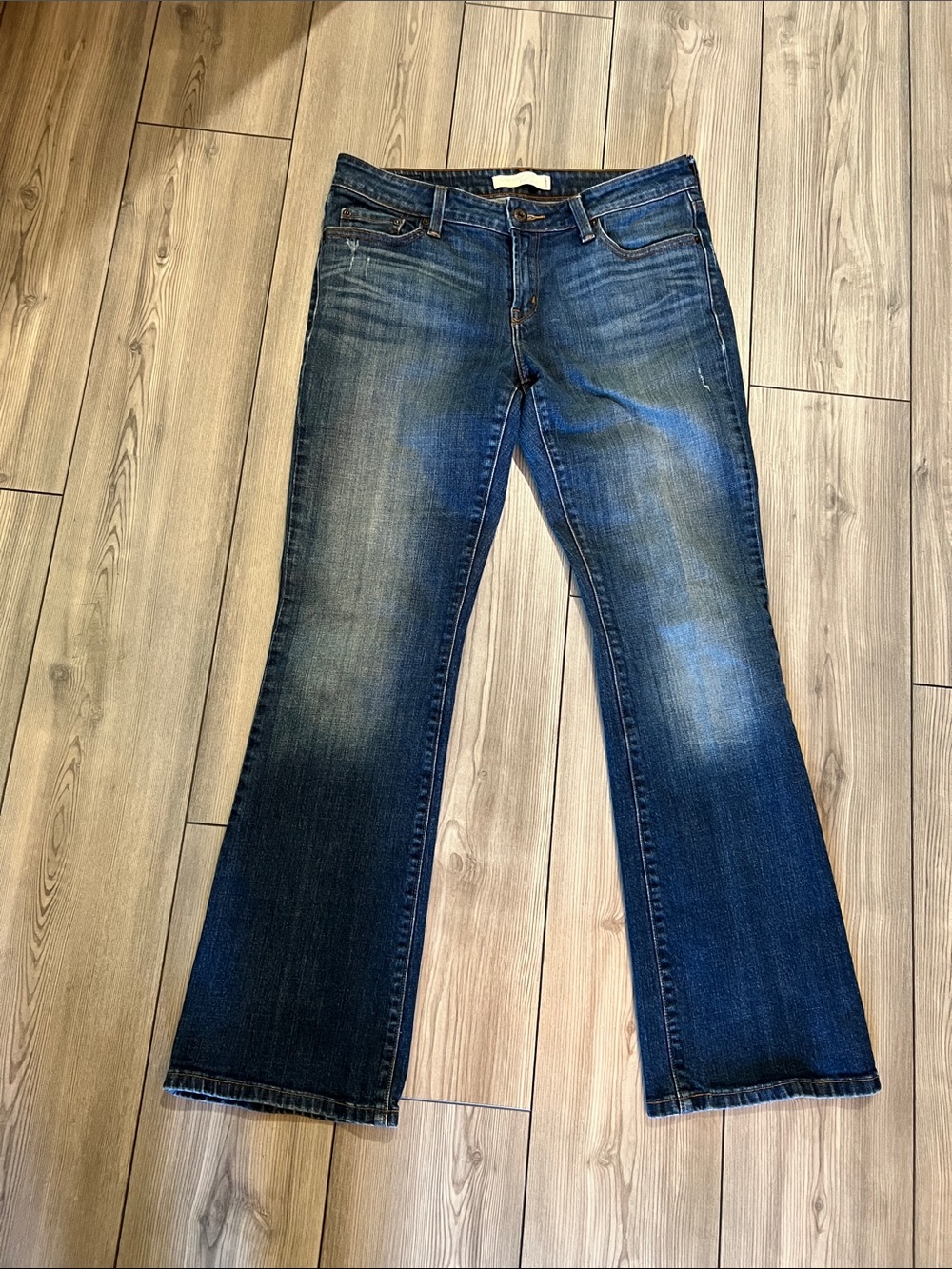 Levi's Dark Blue Flare Jeans